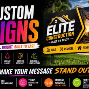 Custom Printed Signs